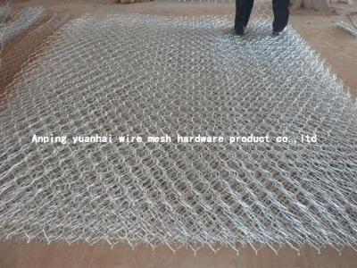 China A prata/verde galvanizou a rede de arame de Gabion para a manutenção fácil das aves domésticas à venda