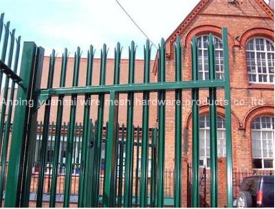 China Palisade Decorative Metal Fencing Panels for sale