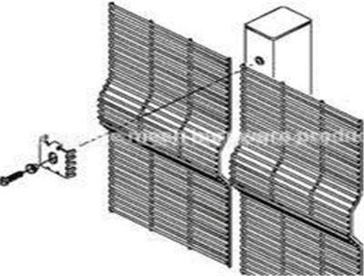 China Heavy Duty Anti Climb Security Fencing , 358 Welded Mesh Galvanized Wire Panels for sale