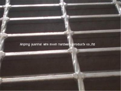 China Rain Drainage Open Steel Floor Grating , Industrial Galvanized Walkway Grating for sale