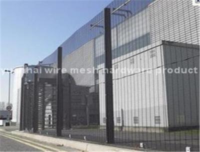 China Powder Coated Anti Climb Security Fencing , Galvanized Wire 358 Mesh Fence for sale