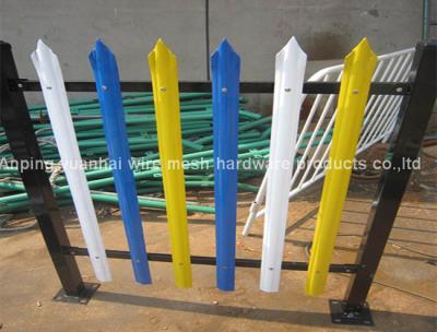 China Mild Steel Security Metal Palisade Fencing Anti Vandal For Residential Garden for sale