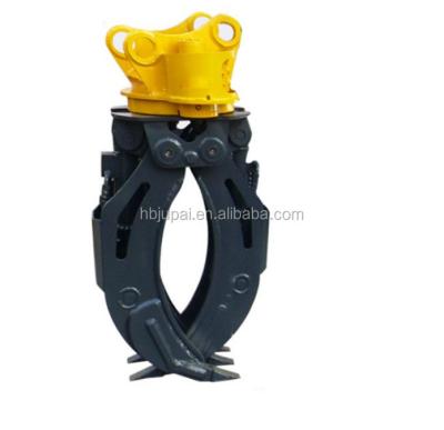 China Excavator Hydraulic Rotating Grapple Attachment Hydraulic Rotating Log Log Hydraulic Grapple for sale