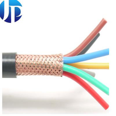 China Excellent Resistance 4 Wire Signal Load Cell Copper Braided Shielded Cable for sale