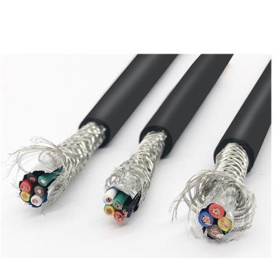 China Power cable za rvvp cable 6 wire signal load cell high strength shielded twisted pair cable for sale