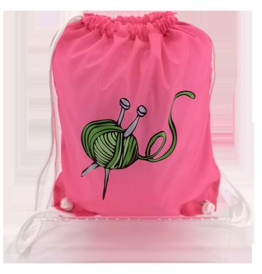 China Recyclable Gym Drawstring Bags Backpack For Boys Girls Women Men Return Pack Internal Pocket for sale