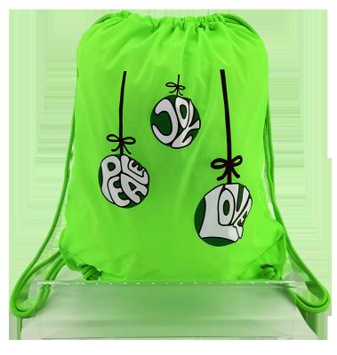 China Recyclable Gym Drawstring Bags Backpack For Boys Girls Women Men Return Pack Internal Pocket for sale