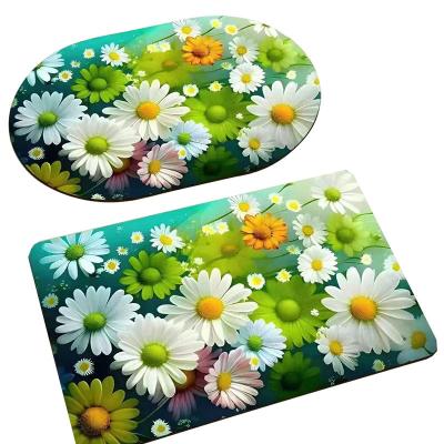 China Amazon Heavy Washable Absorbent Floor Washable 3d Anti Slip Bathroom Hot Selling Mat for sale