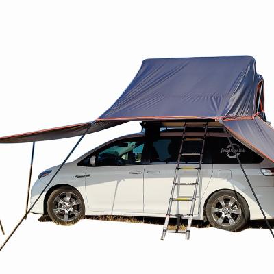 China 2021 Total 60KG Total 60KG Aluminum Car Soft Direct Soft Top Light Roof Shell Tent Factory Car Roof Top Tent For Sale for sale