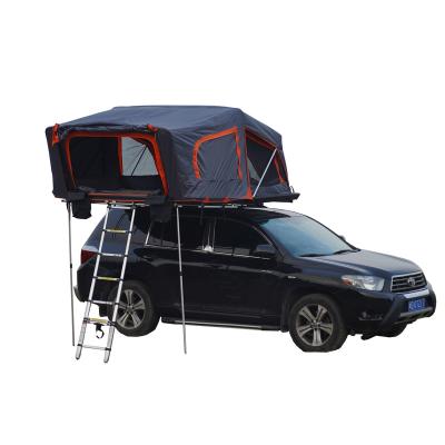 China New Design Car Suv Roof Tent 4x4 Truck Camper Top Roof Diagonal Tying Type Top Tent Can With Annex for sale