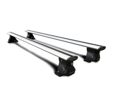 China Car Roof Aluminum Adjustable Aluminum Cross Bar For Open Lockable Detachable Rails Rack Factory Direct Roof Bars for sale