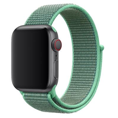 China Buckle Replacement Strap Nylon Band For iWatch 85 Colors Cloth Nylon Strap Band Breathable Sports Buckle Replacement For Apple Watch 1 2 3 4 5 6 7 for sale