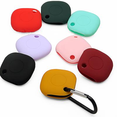 China Hot Selling Anti-fall Aibangji Chain Case Silicone Key Cover Device For Samsung Galaxy Smarttag Tracker for sale