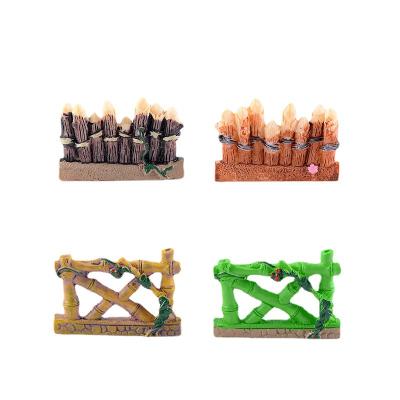 China High Quality 3D Mini DIY Micro Landscape Bamboo Toy Fence Decoration Fairy Decor For Women Men Kids Children for sale