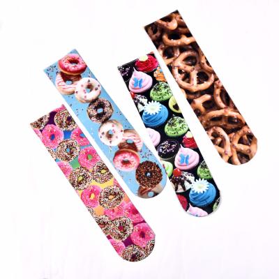 China 2021 New Latest Custom QUICK DRY Thermal 3D Transfer Printing Socks For Women Men for sale