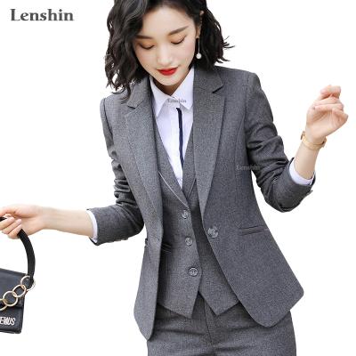 China Anti-wrinkle China Factory Direct Sale One Piece Blazer For Women Elegant Jacket Work Wear Keep Lady Slim Office Outwear Single Button for sale