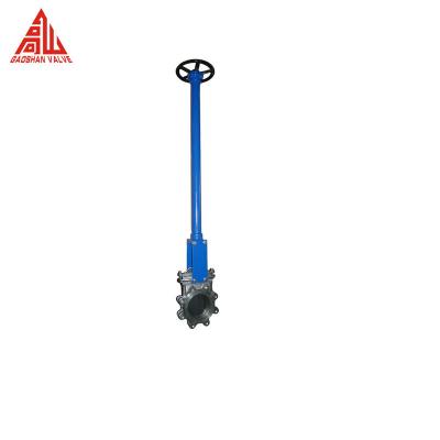 Cina Extension Rod Knife Gate Valves Medium Temperature Manual Power in vendita