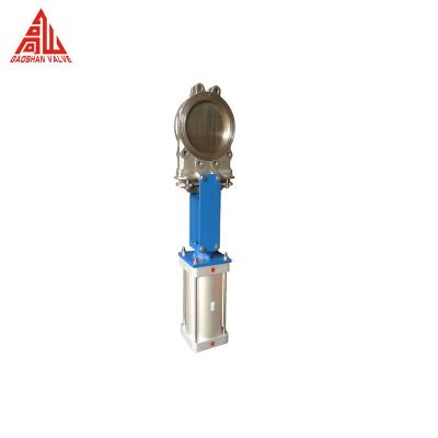 Cina Pneumatic Actuator Type Knife Gate Valves Medium Temperature Manual Power in vendita