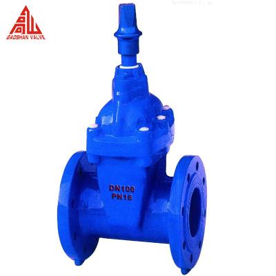 中国 Direct Buried Non-Rising Stem Gate Valve Medium Temperature Covered Epdm 販売のため