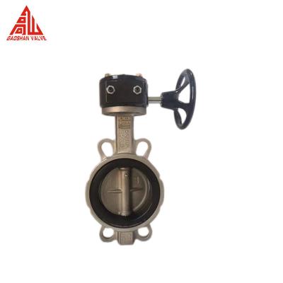 China Manual Pneumatic Electric Actuator Stainless Steel Butterfly Valve for sale