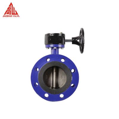 China Cast Ductile Iron WCB Stainless Steel Butterfly Valve GearBoxes for sale