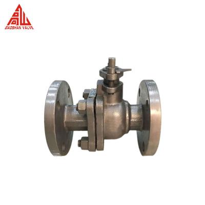 China 3 Way 2 Way Iron WCB Stainless Steel Flange Ball Valve for sale