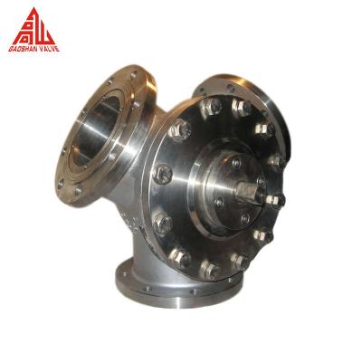 China Hot Sale Stainless Steel 120 Degree Y 3 Way Ball Valve for sale