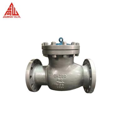 Cina WCB One Way Stainless Steel Check Valve Normal Temperature Medium Power in vendita