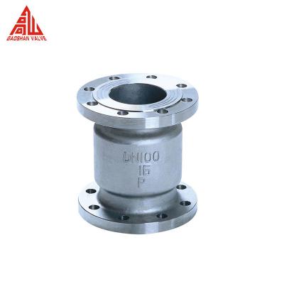 China Cast Ductile Iron WCB Stainless Steel Vertical Check Valve for sale