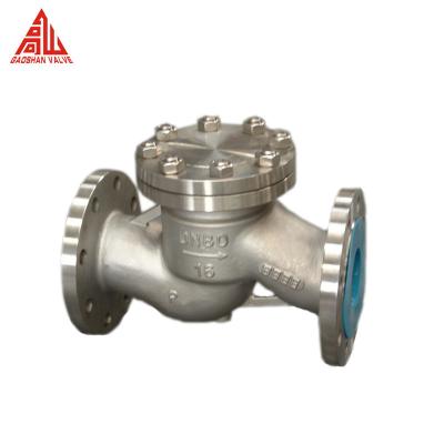 中国 Water Line Check Valve Flange Lifting Vertical Type Check Valve 販売のため