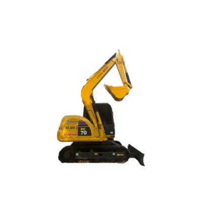 China Used spot 7ton original KOMATSU pc70 90% new 0.32-0.39M™ excavators Japan 0.32-0.39MÂ ³ for sale