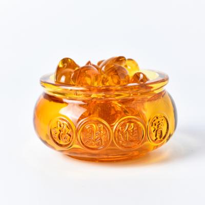 China Europe New Arrival Transparent Crystal Treasure Bowls Ornaments Wholesale Direct Sales for sale