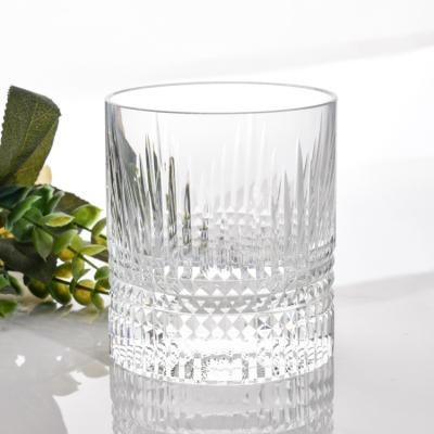 China Wholesale Fine Workmanship Europe Crystal Glass Cup Custom Sell Crystal Tumbler With Gold Rim for sale