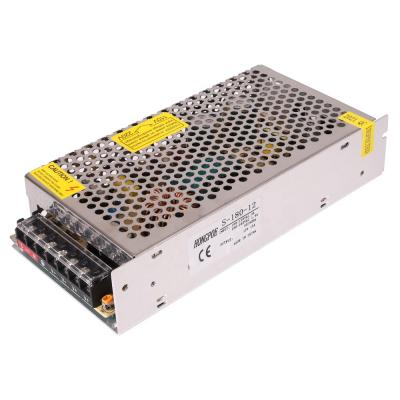 China LED Lighting Driver HONGPOE Lighting Transformers DC 12V Power Supply Adapter 15A LED Strip Lab 180W 12V 15A Lab 180W 12V 15A Changing Power Supply for sale