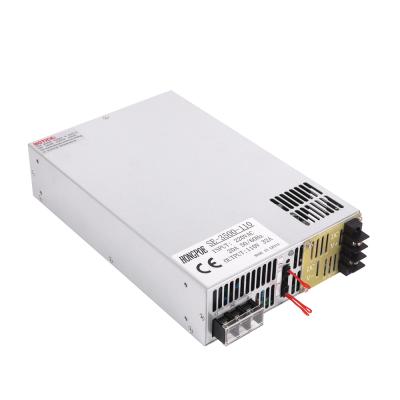 China DC 0-24V 30V 36V 48V 60V 72V 85V 110V 125A 110/220VAC SMPS Adjustable Changeover Power Supply 3500W PLC Control 280*180*65mm for sale