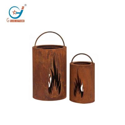 China home & german home and garden garden rusty lantern rost lantern rost lantern lantern metal garden for sale