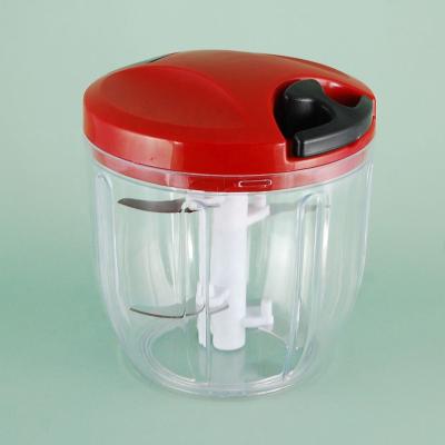 China Hot Selling Bowl-Lift Design Kitchen Instruments Manual Food Chopper Hand-Powered Vegetable Chopper for sale