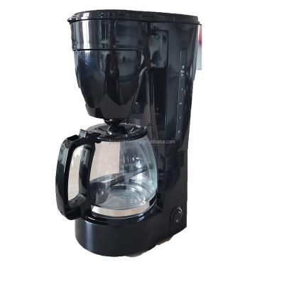 China Ant-Drip-Device 6 Cup Mini Coffee Maker Mini Coffee Maker Carafe 4-6 Glass Cups Maker Machine for sale