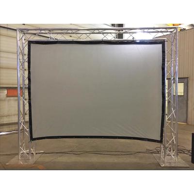 China DJ Straight Small Outdoor Equipment Aluminum Frame Roof System Stage Lighting Truss For Sale for sale