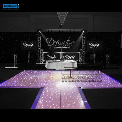 China ESI Strobe Factory Starlit White LED Dance Floor For Sale for sale