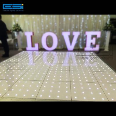 China Wedding ESI Factory Rent A Light And Twinkle Of Cheap Led Dance Floor for sale