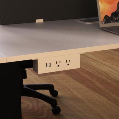 China Dry Office Location Indoors Under Office Sofa American Us Desktop Power Socket Outlet Power Strip With USB for sale