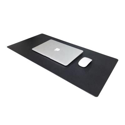 China Custom Wholesale Waterproof Office Desk Fiber Leather Keyboard Mouse Pad for sale