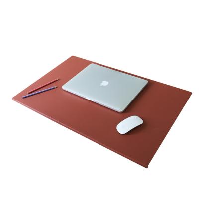 China Waterproof Custom Large Office Desk Computer Mouse Pad Keyboard Leather Table Mat Pad for sale