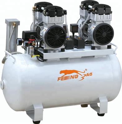 China Best Silent Oil Free Air Compressor Pump 3hp Pressure Compressor Price 100L Air Compressor For Sale for sale