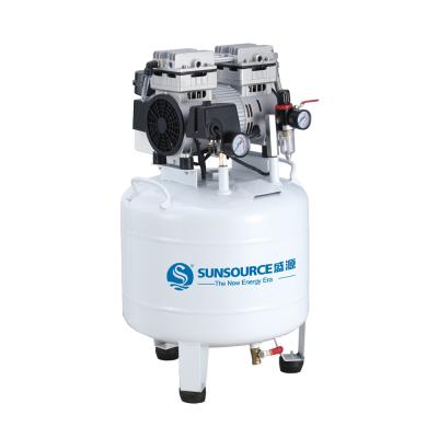 China Best Dental Air Compressor 550W 750W 1Hp Oil Free Air Compressor Pump Oil Free Air Compressor for sale