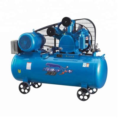 China Industry Lubricated Portable High Pressure Belt Driven Air Compressor for sale