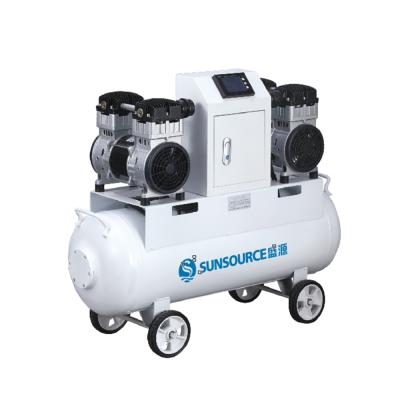 China High Quality Oil Free Compressor Vacuum Pumping - 65l Tank Vacuum Pump Oil Free Air Compressor for sale