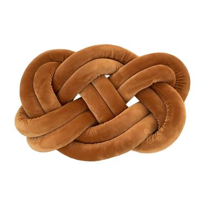 China Sensory Sofa Weaving Pillow Knot Ball Toy Knot Pillow Cushions Home Decor Household Anti-Static Tile Cushion Floor Cushion for sale