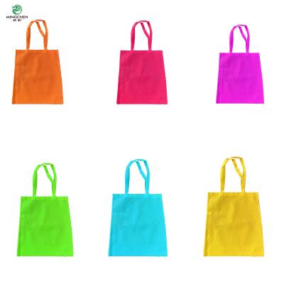 China Customized portable trademark eleven kinds one color large capacity shoulder pure non-woven shopping bag for sale